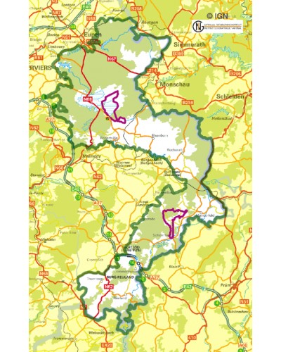 Randonnées en Boucle dans les Parcs naturels de Wallonie, Namur – Luxembourg (RB Parcs naturels de Wallonie - Tome 1)