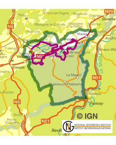 Randonnées en Boucle dans les Parcs naturels de Wallonie, Namur – Luxembourg (RB Parcs naturels de Wallonie - Tome 1)