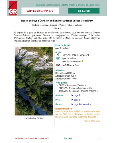 Boucle au Pays d’Ourthe et...