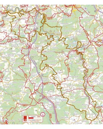 GRP 571 Tour des Vallées des Légendes - Amblève - Salm – Lienne