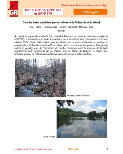 Dans les forêts spadoises...