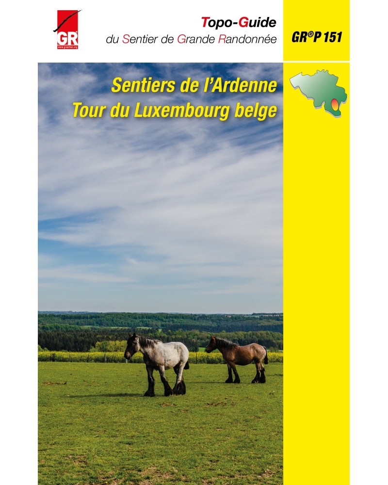 GRP 151 Sentiers de l'Ardenne Tour du Luxembourg belge