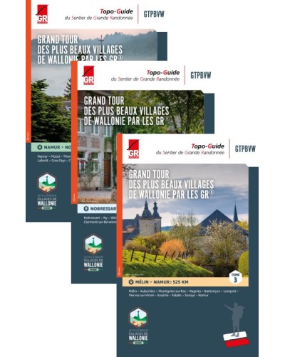 Grand Tour des Plus Beaux Villages de Wallonie par les GR - Pack